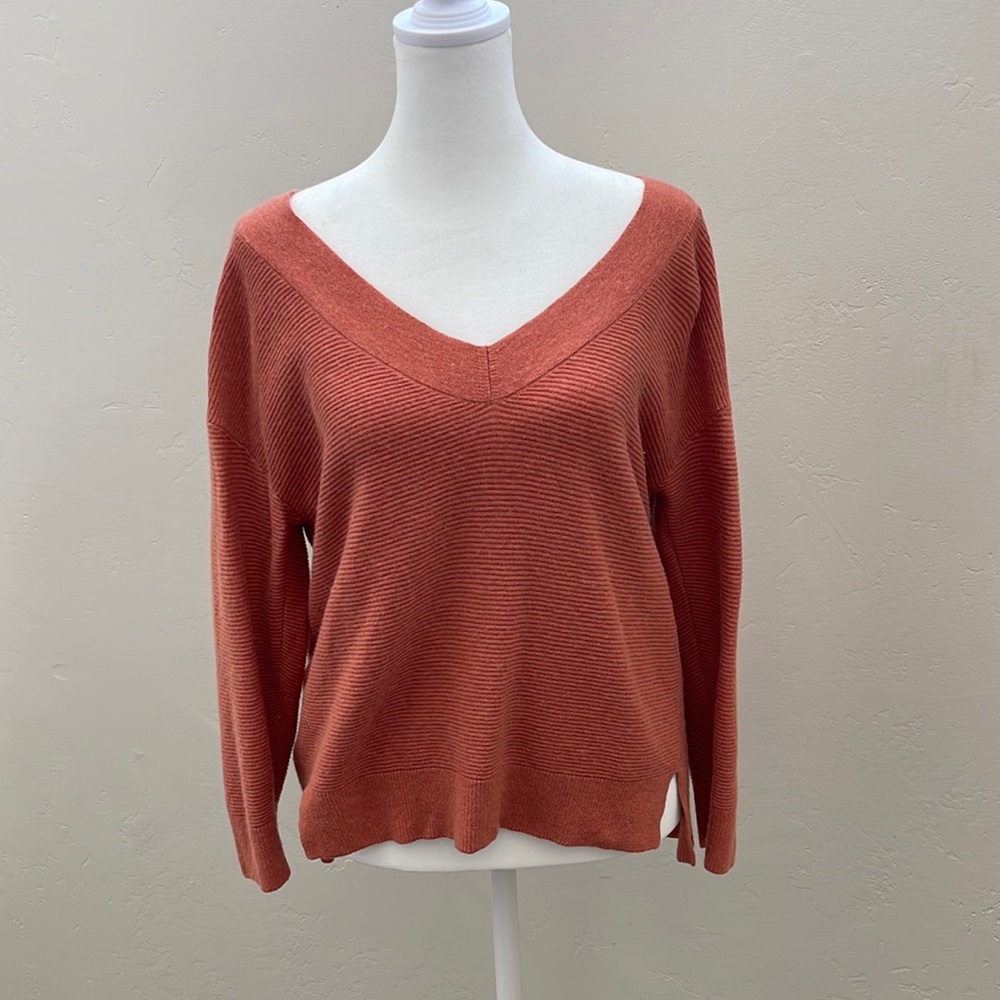 Orange sweater from White House Black Market